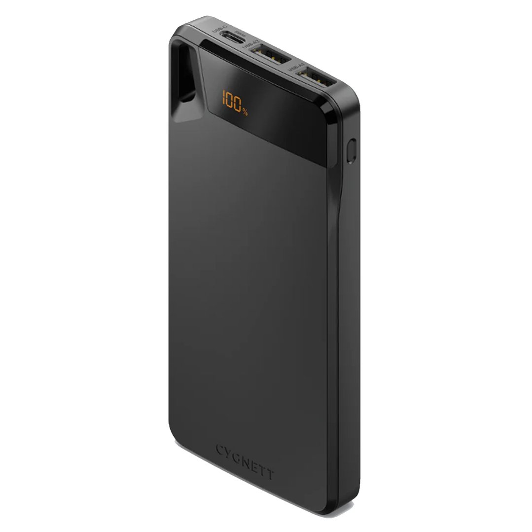 Cygnett ChargeUp Boost 4th Generation 10,000 mAh Power Bank - Black CY4747PBCHE