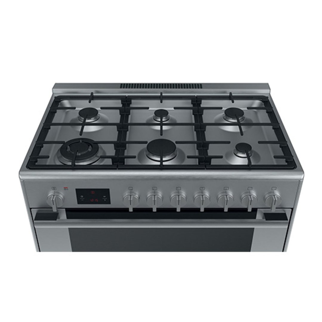 Bosch Serie 8 90cm Dual Fuel Range Freestanding Cooker HSB838357A Buy