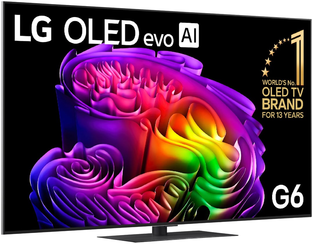 LG 65" OLEDG6 EVO AI 4K Smart TV 2026 OLED65G6PSB