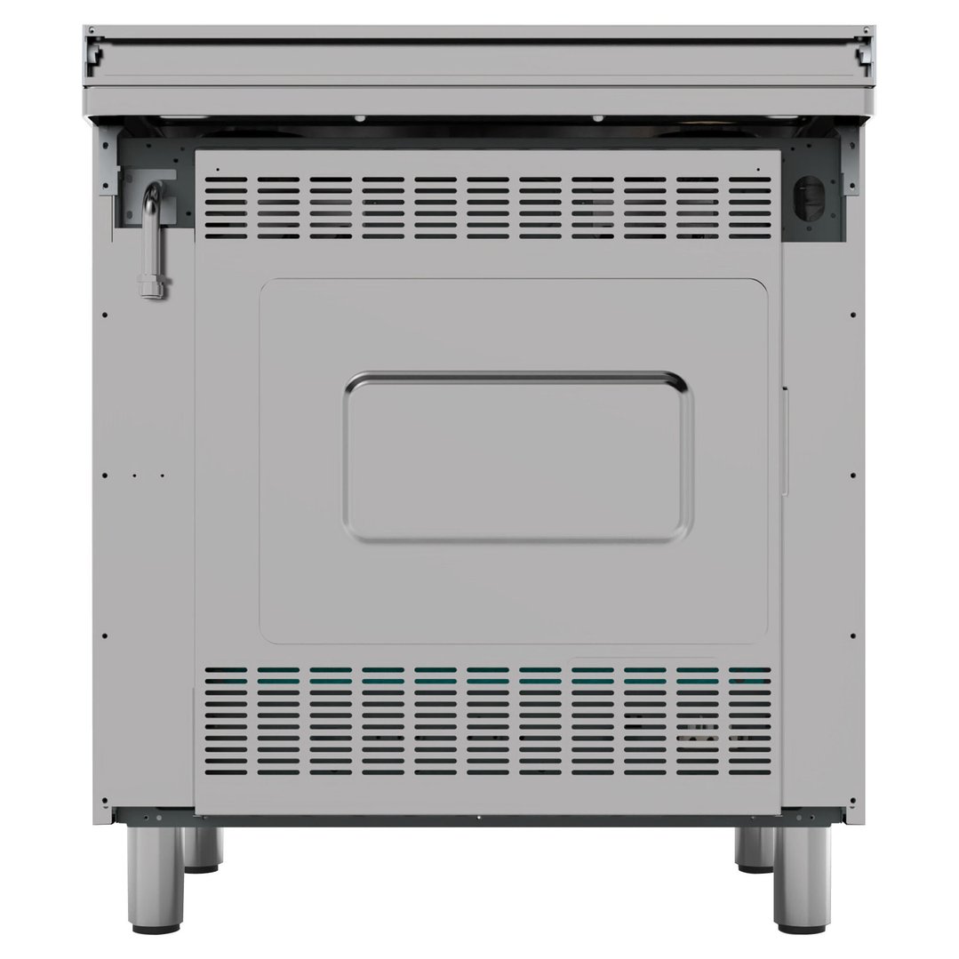 Glem Gas 80cm Matte Black Dual Fuel cooker GA865GEMB Buy Online with