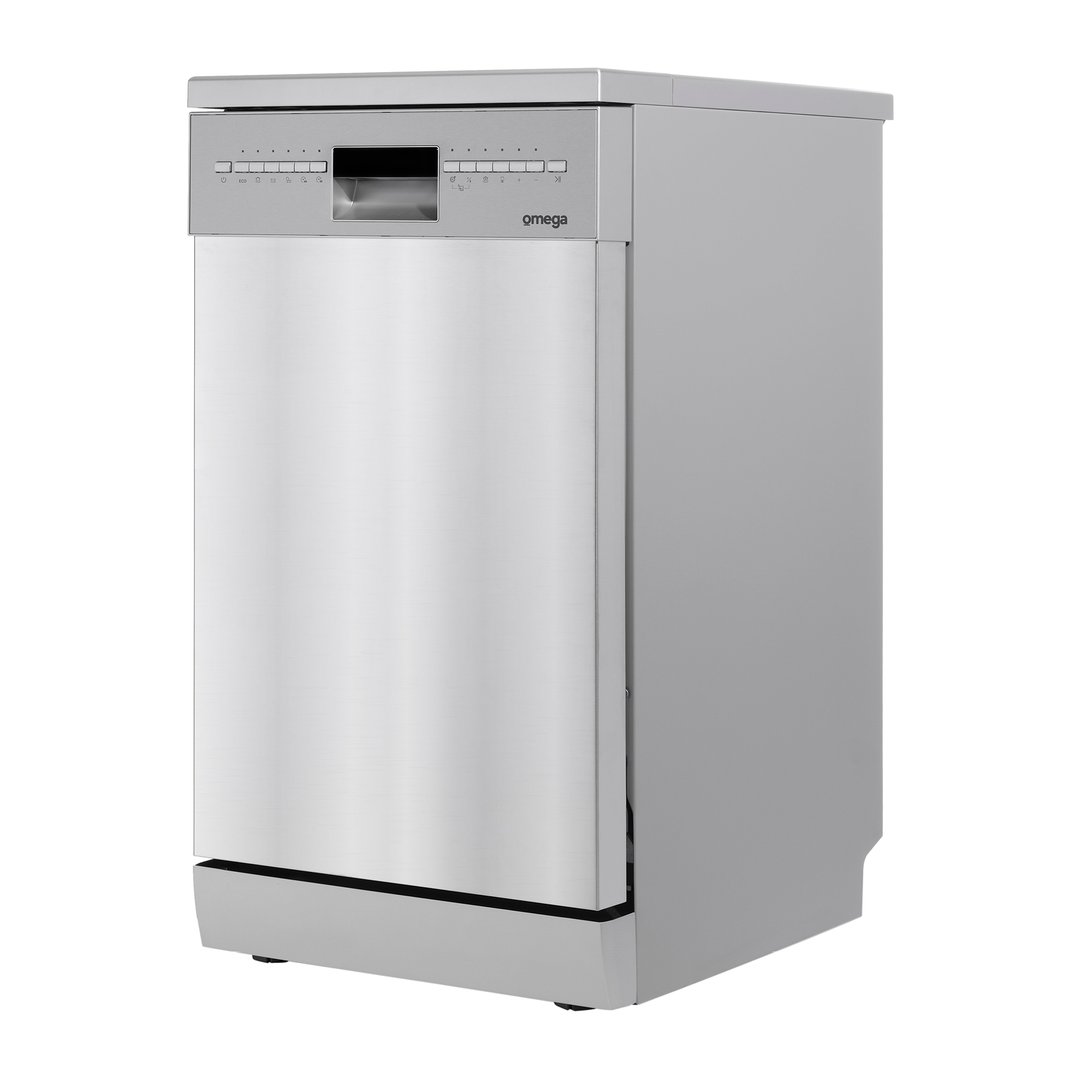 Omega 45cm Freestanding Dishwasher Stainless Steel ODWF4510X