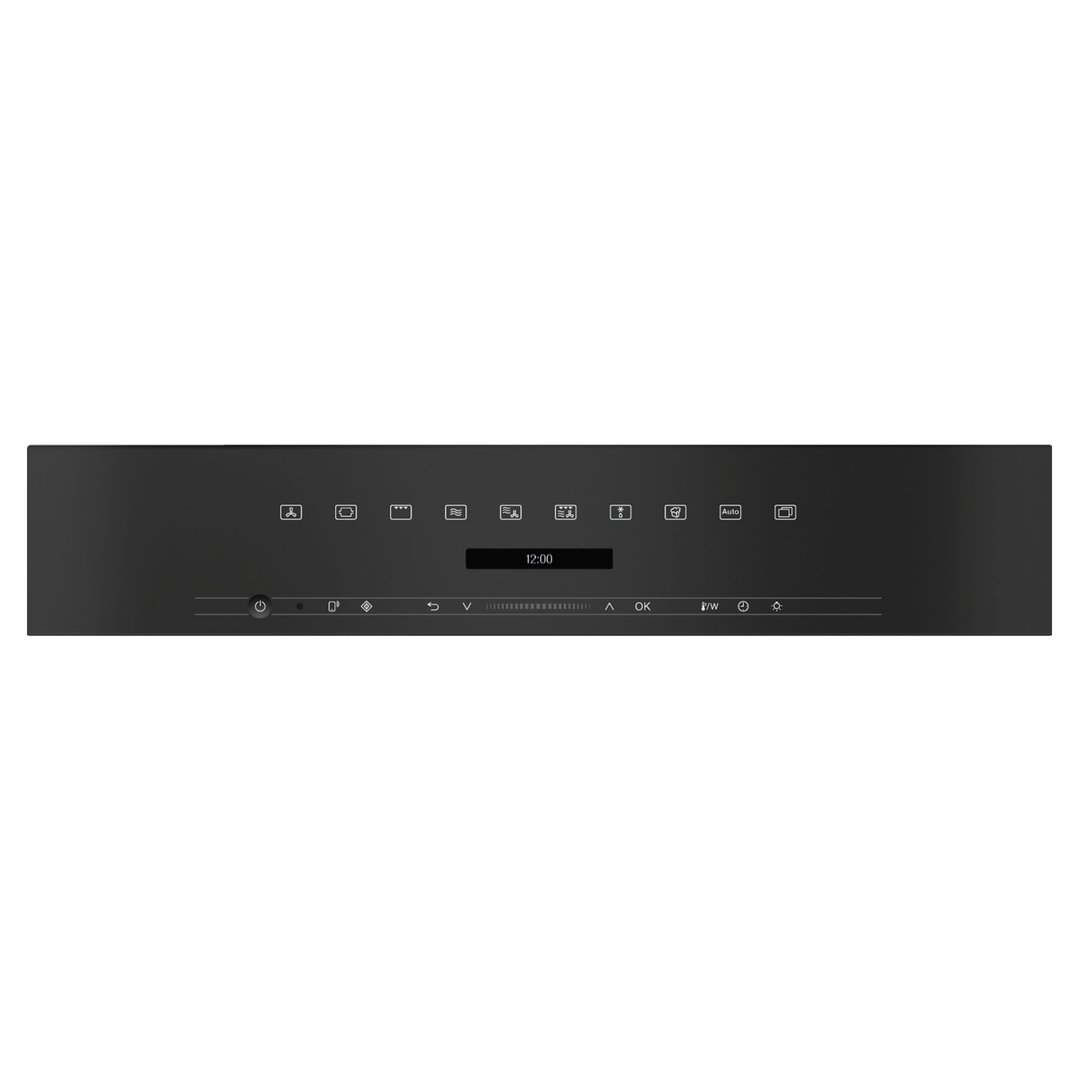 Miele 45cm Speed Oven with 3in1 Microwave, Oven and Combination Modes and Wi-Fi Connectivity Obsidian Black H7240BMOBSW