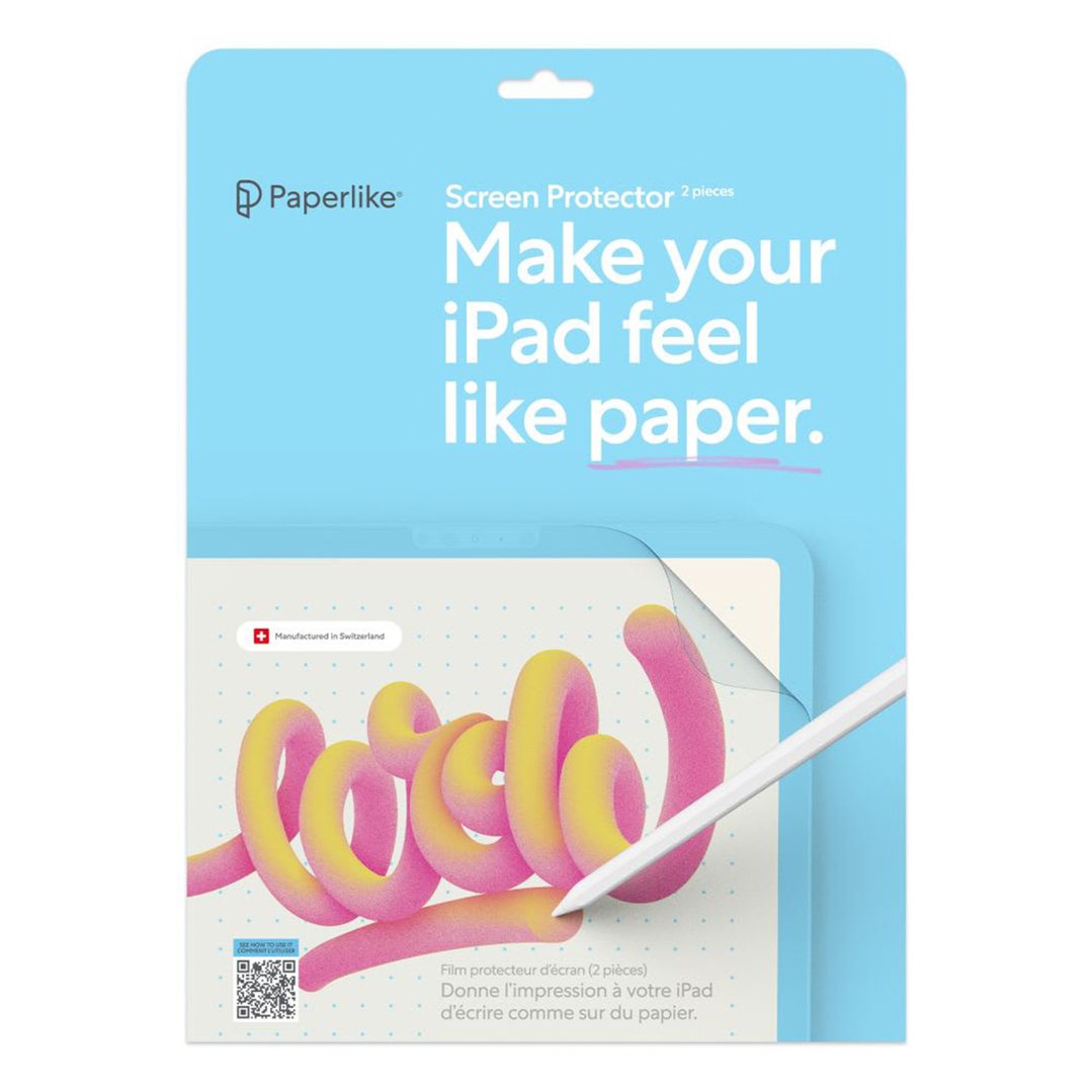 Paperlike Screen Protector (v2.1) for iPad Pro 11" (M4, 2024) (x2 Pack) PL2A-11-24