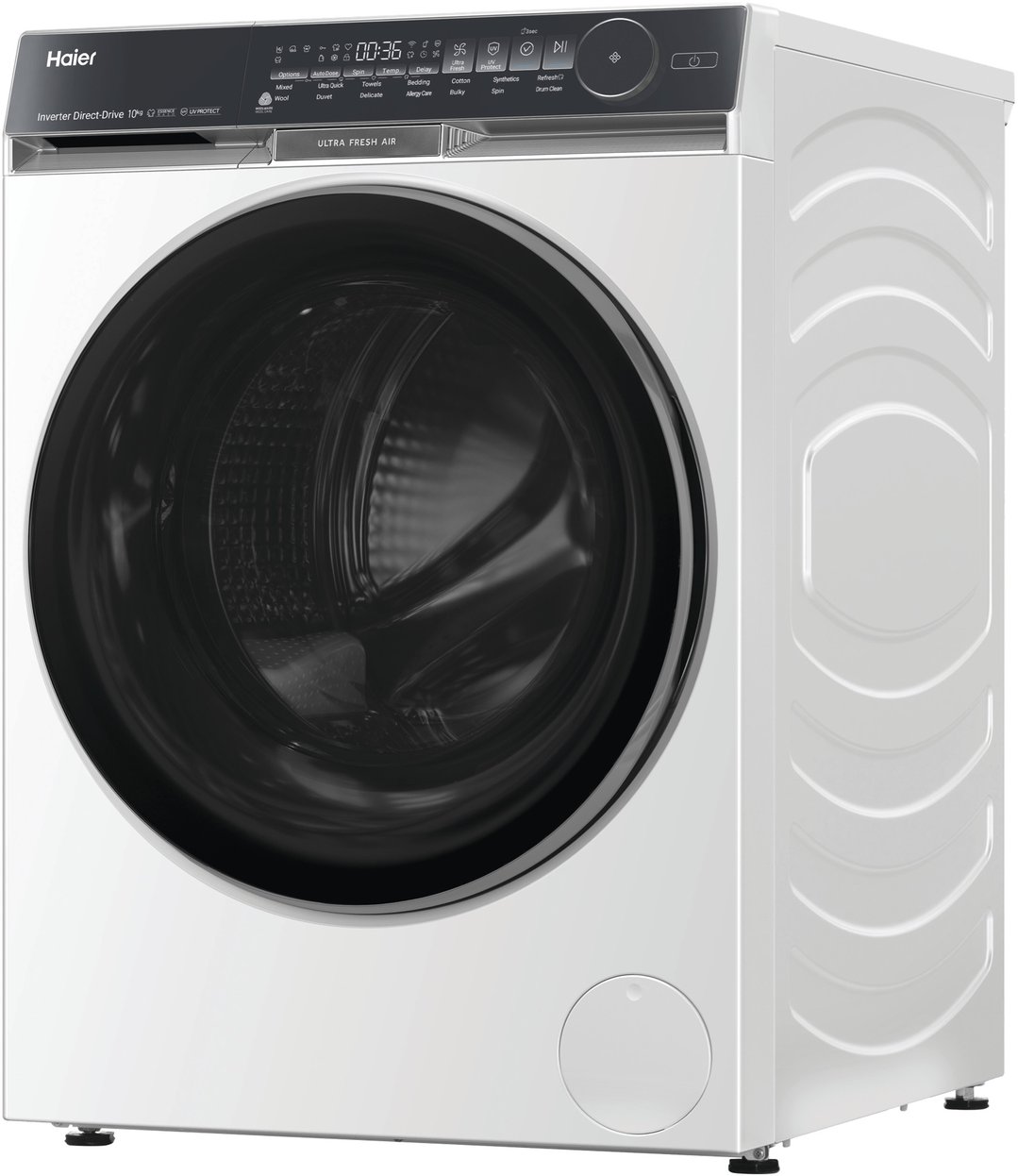Haier 10kg 500 Series Front Load White Washing Machine Ultra Fresh Air HWF10DW2