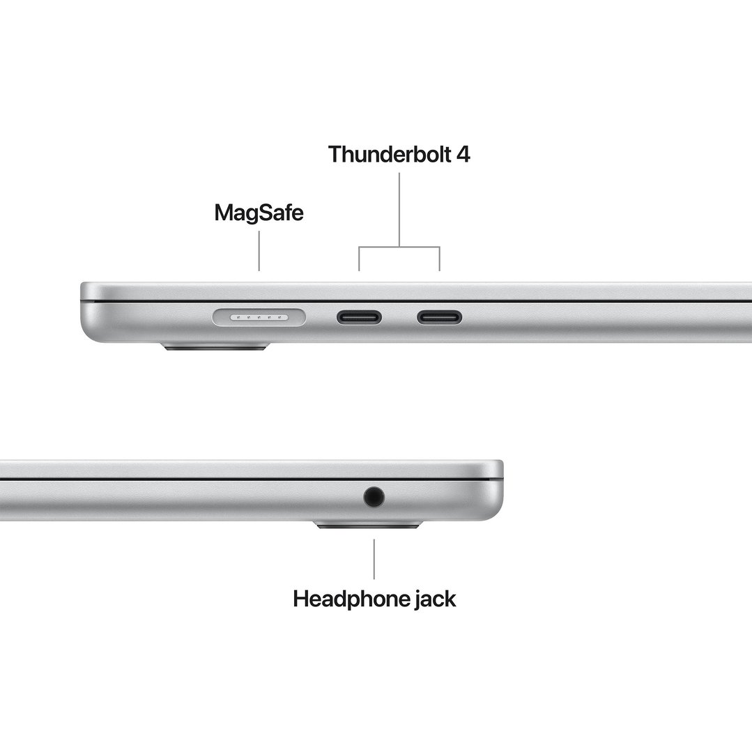 Apple 15" MacBook Air M5 chip with 10‑core CPU and 10‑core GPU, 16GB, 1TB SSD - Silver MDVA4X/A
