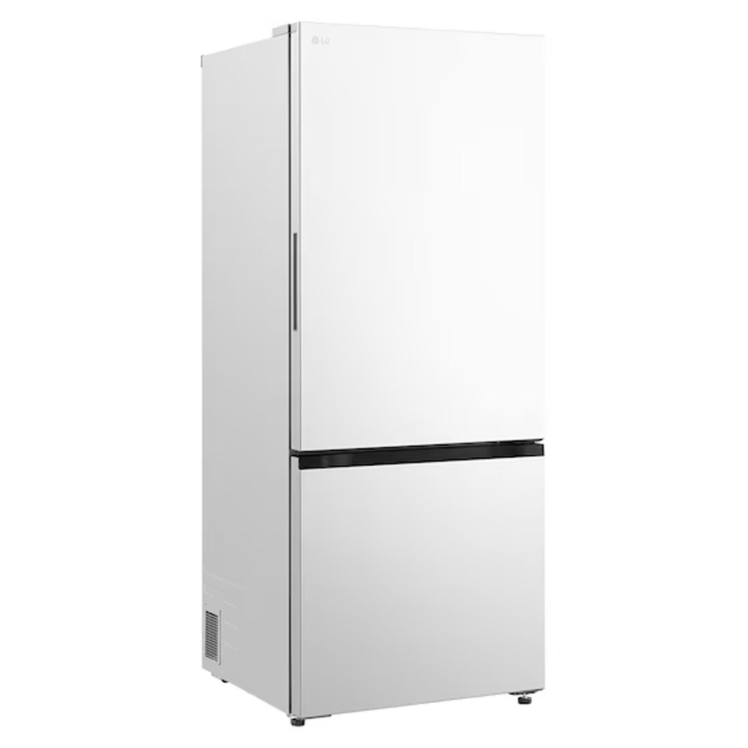 LG 436L Bottom Mount Fridge - Matte White GB-B400MW