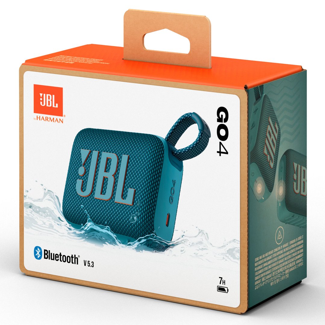 JBL GO4 Mini Bluetooth Speaker Blue JBLGO4BLU