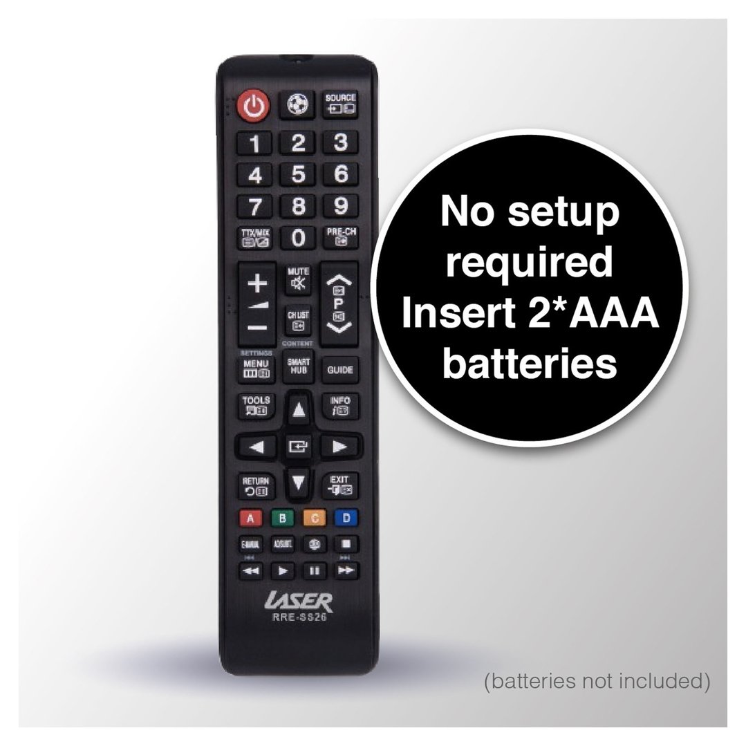 Laser Remote Control for Samsung TV RRE-SS26