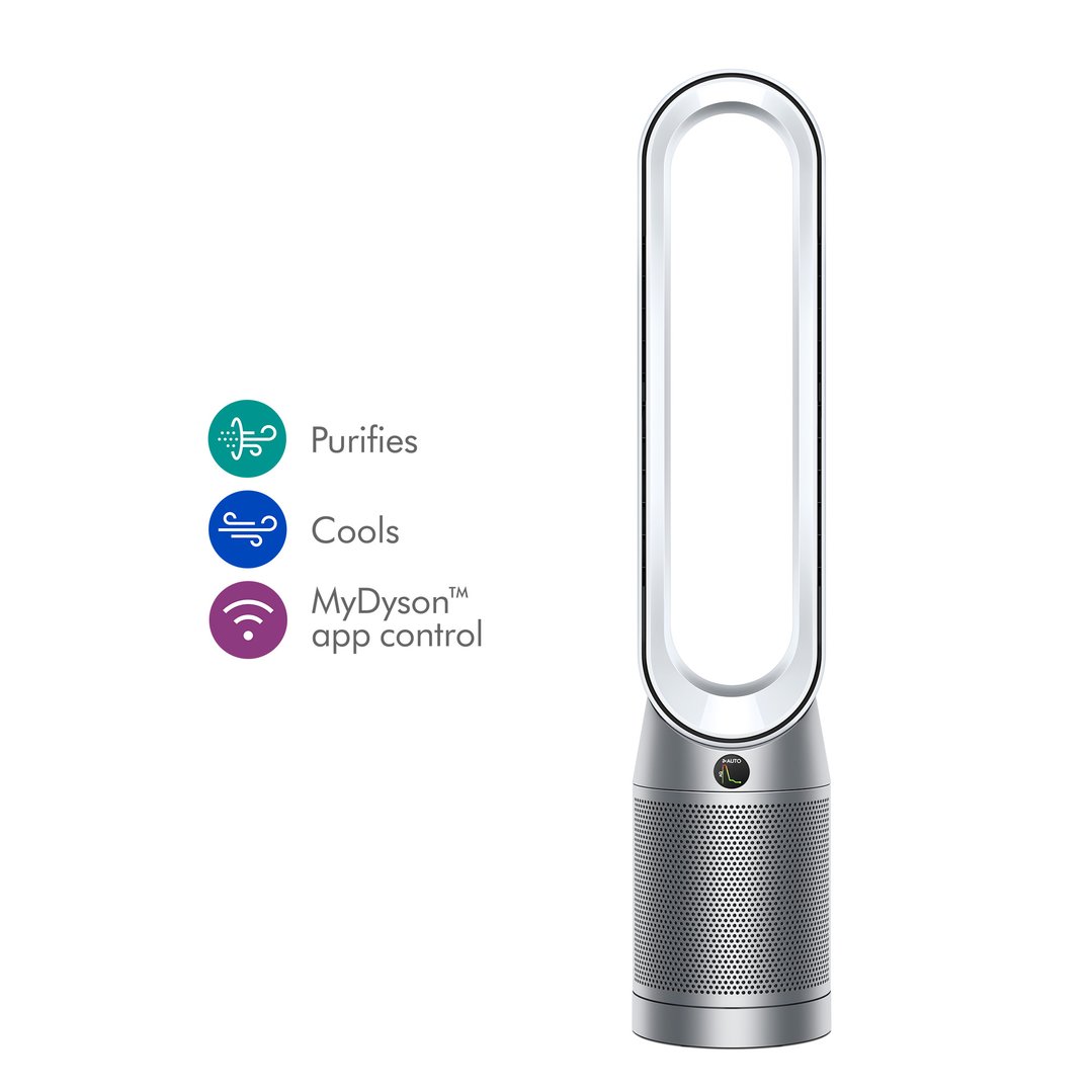 Dyson TP07 Purifier Cool™ Purifying Fan White/Silver 369678-01