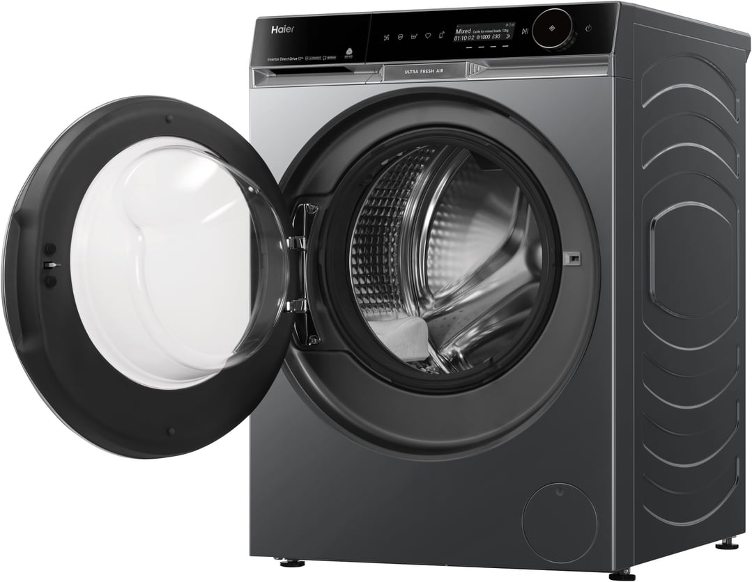 Haier 12kg 600 Series Dark Front Load Washing Machine HWF12PXB1