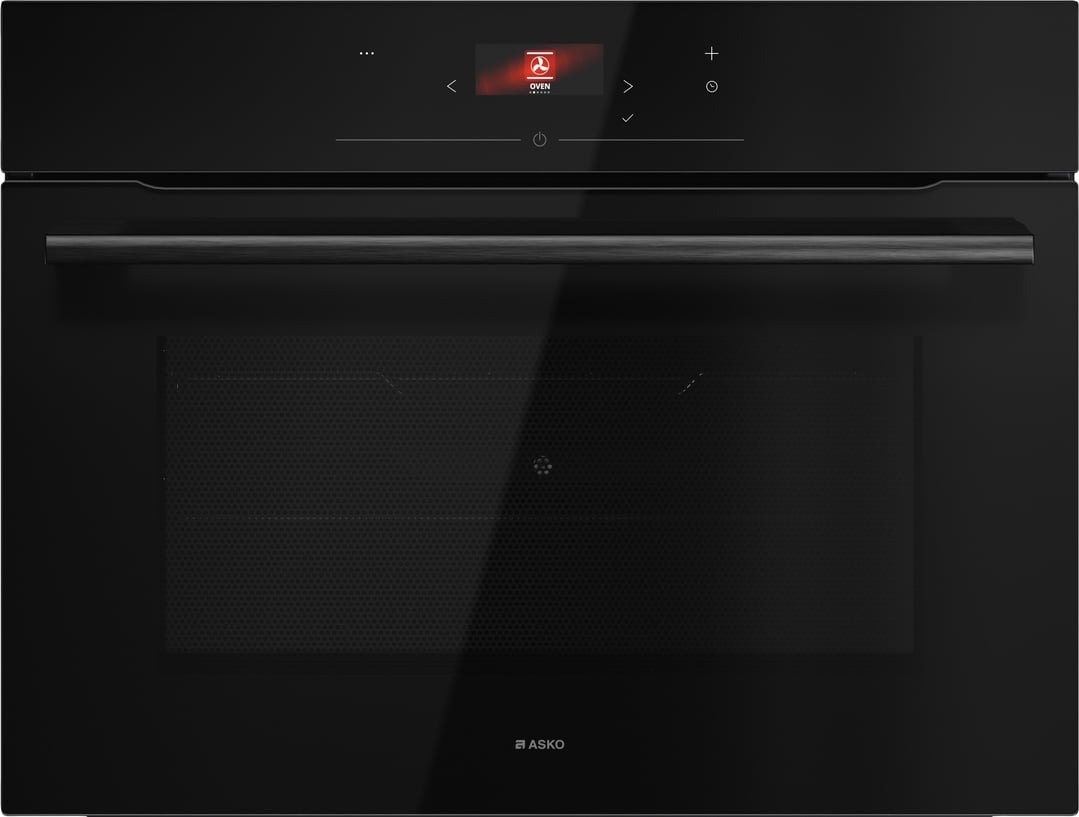 ASKO Essence 45cm Combi Microwave Oven - Black Glass OCM24BGH-AU