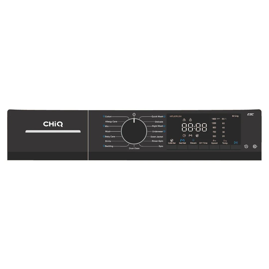 Chiq 8.5kg Front Load Washer WFL85PLSW