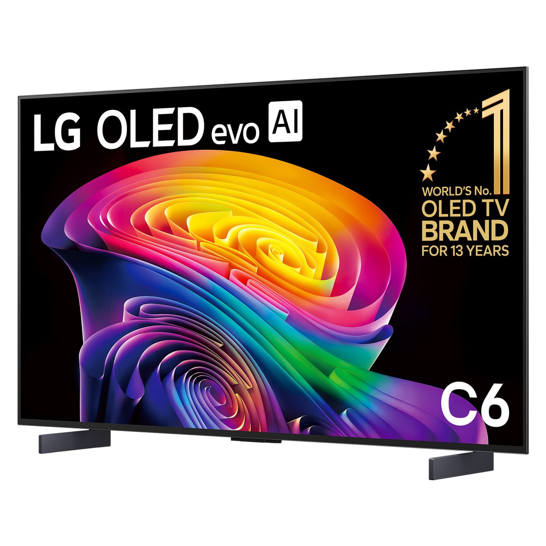 LG 42" OLEDC6 EVO AI 4K Smart TV 2026 OLED42C6PSA