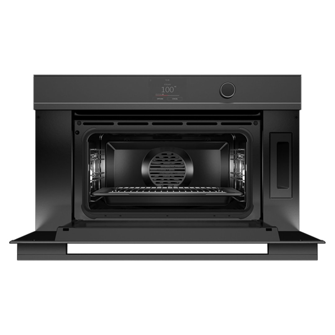 Fisher & Paykel 76cm Series 9 Contemporary Compact Combi-Steam Oven OS76NDTDB1