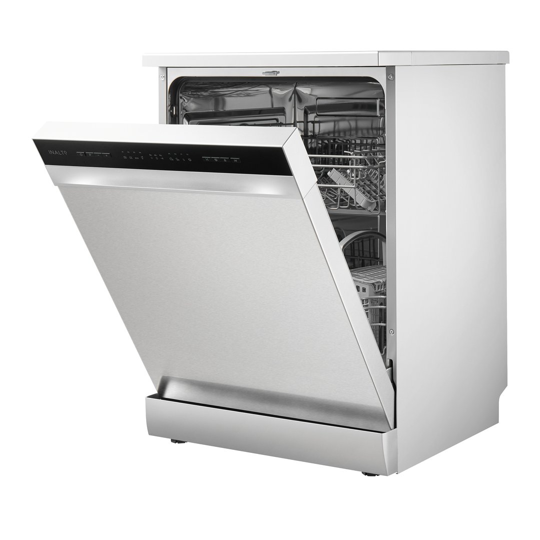 Inalto 14 Place, 60cm Freestanding Dishwasher, Stainless Steel IDW6014S