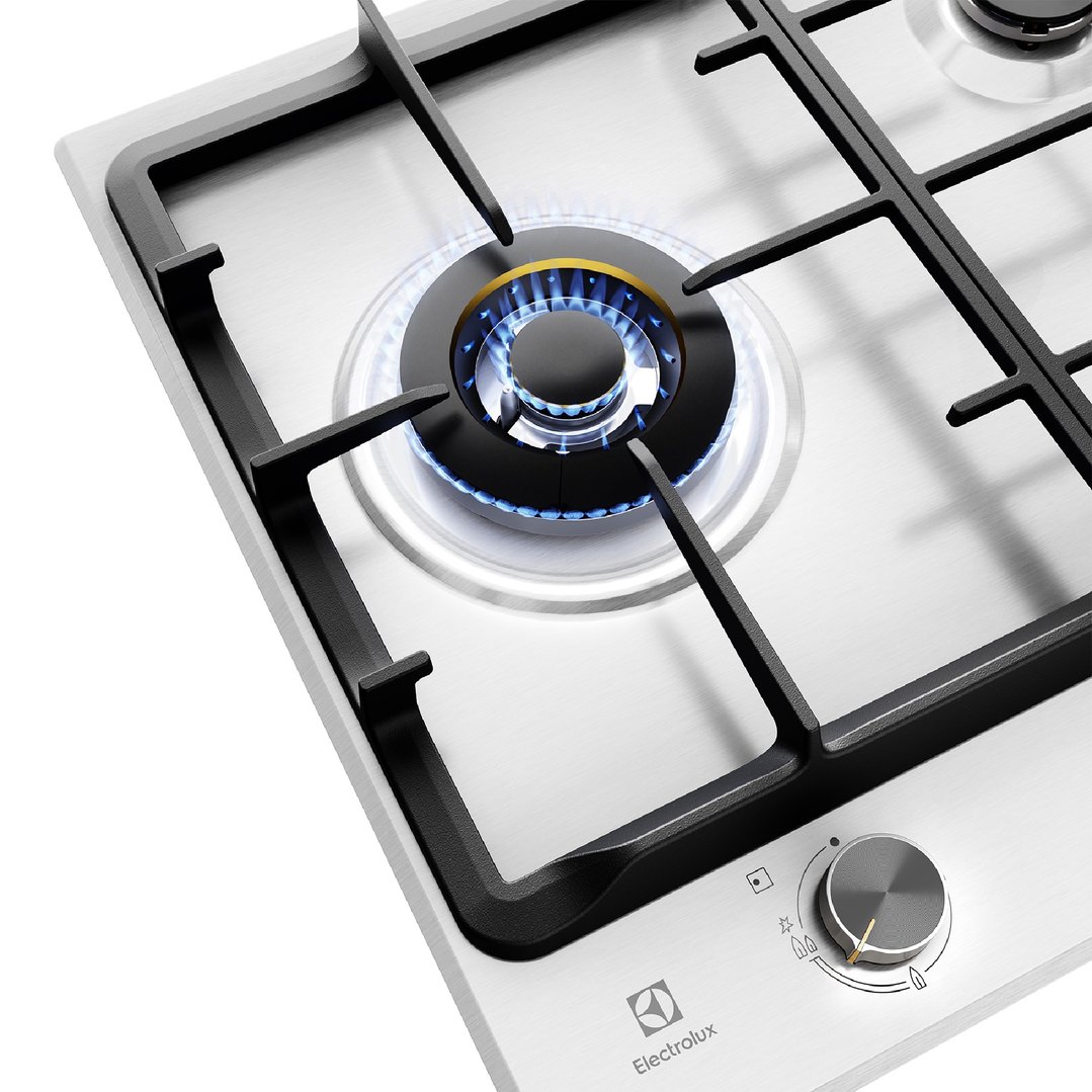 Electrolux 90cm UltimateTaste 900 5 Burner Gas Cooktop Stainless Steel EHG955SE