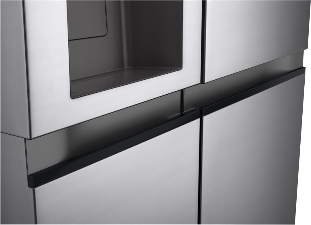LG 635L Side by Side Fridge in Stainless Finish GS-L600PL