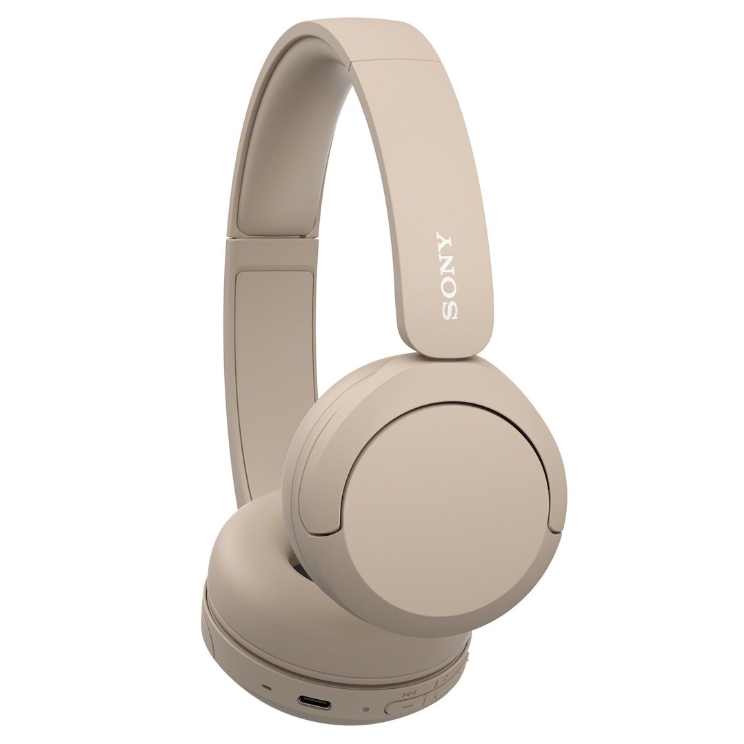 Sony Wireless Headphones (Beige). WHCH520C