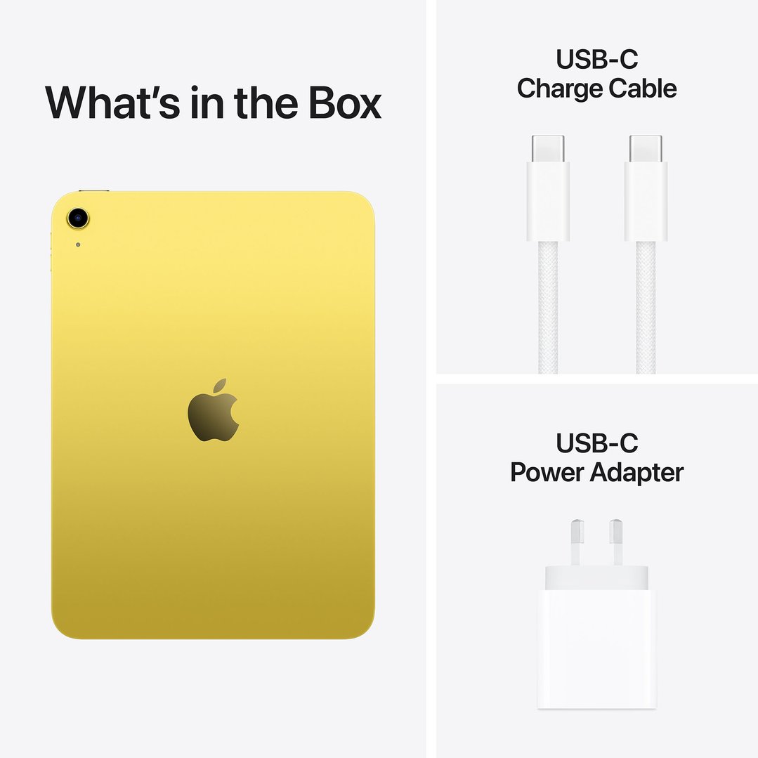 Apple 11" iPad Wi-Fi 512GB - Yellow MD5A4X/A