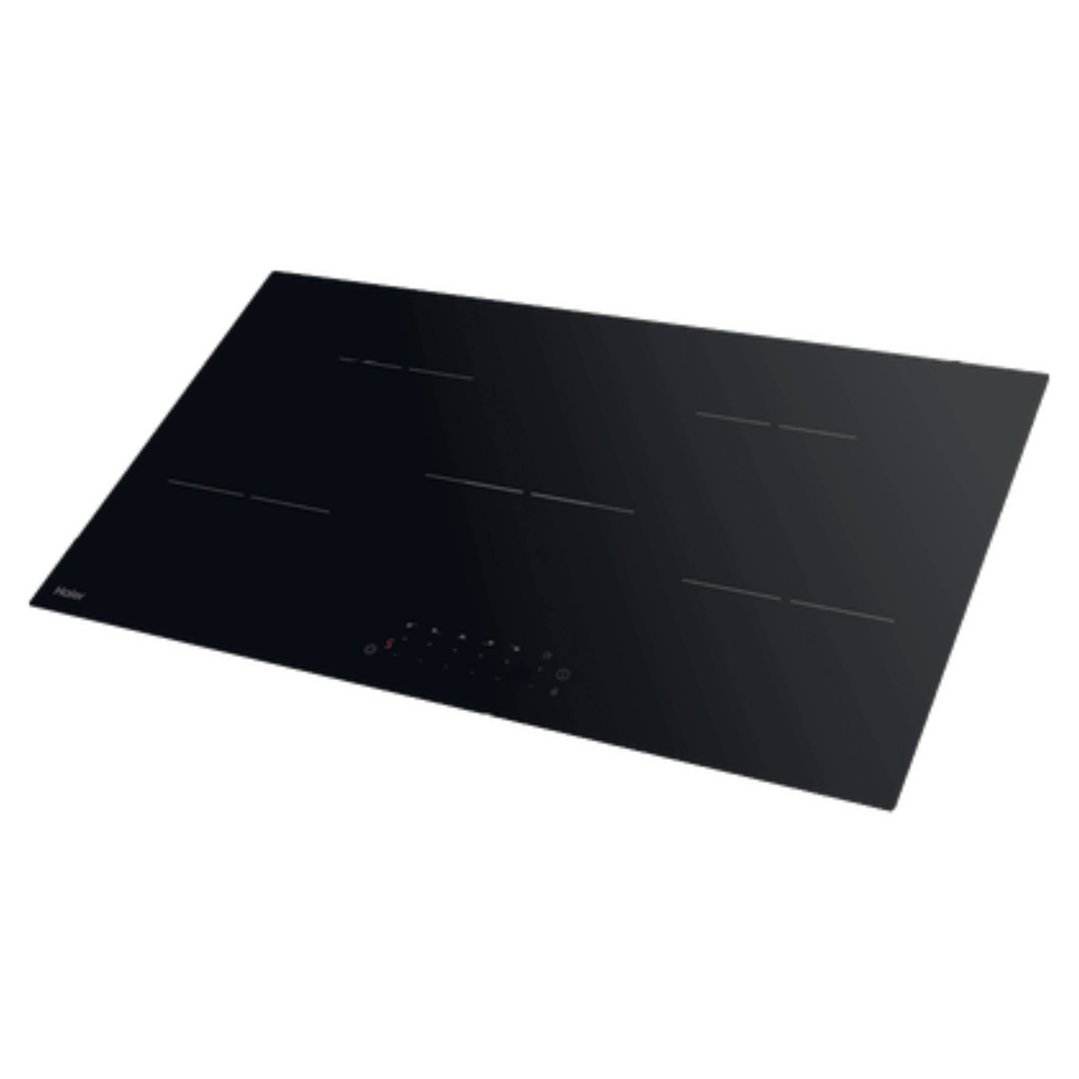 Haier 90cm Electric Cooktop, 5 Zone HCE905TB3