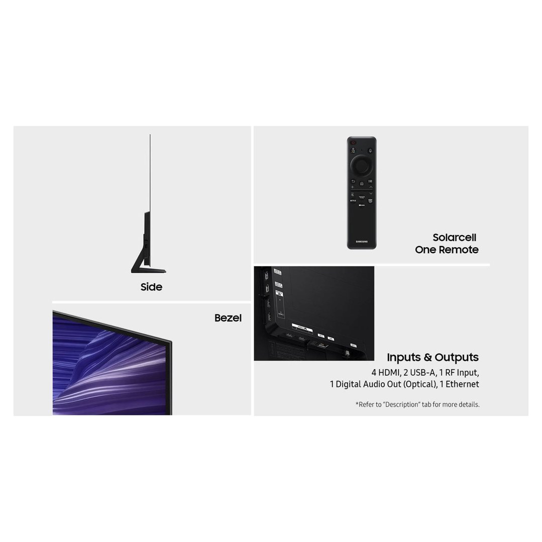 Samsung 77" S90F OLED 4K Smart AI TV 2025 QA77S90FAEXXY - Bing Lee