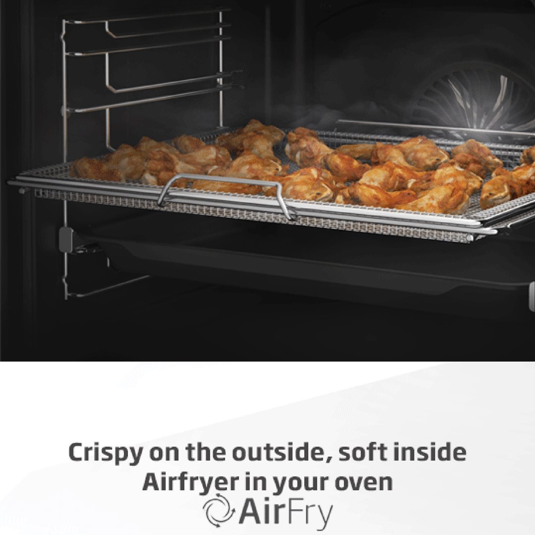 Beko 60cm Aeroperfect™ & Pyrolytic Cleaning Built-In Oven BBO6851PDX1