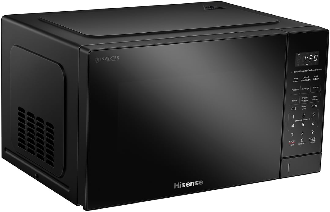 Hisense 34L 1100W Smart Inverter Microwave - Black Mirror HMAS3411BMV