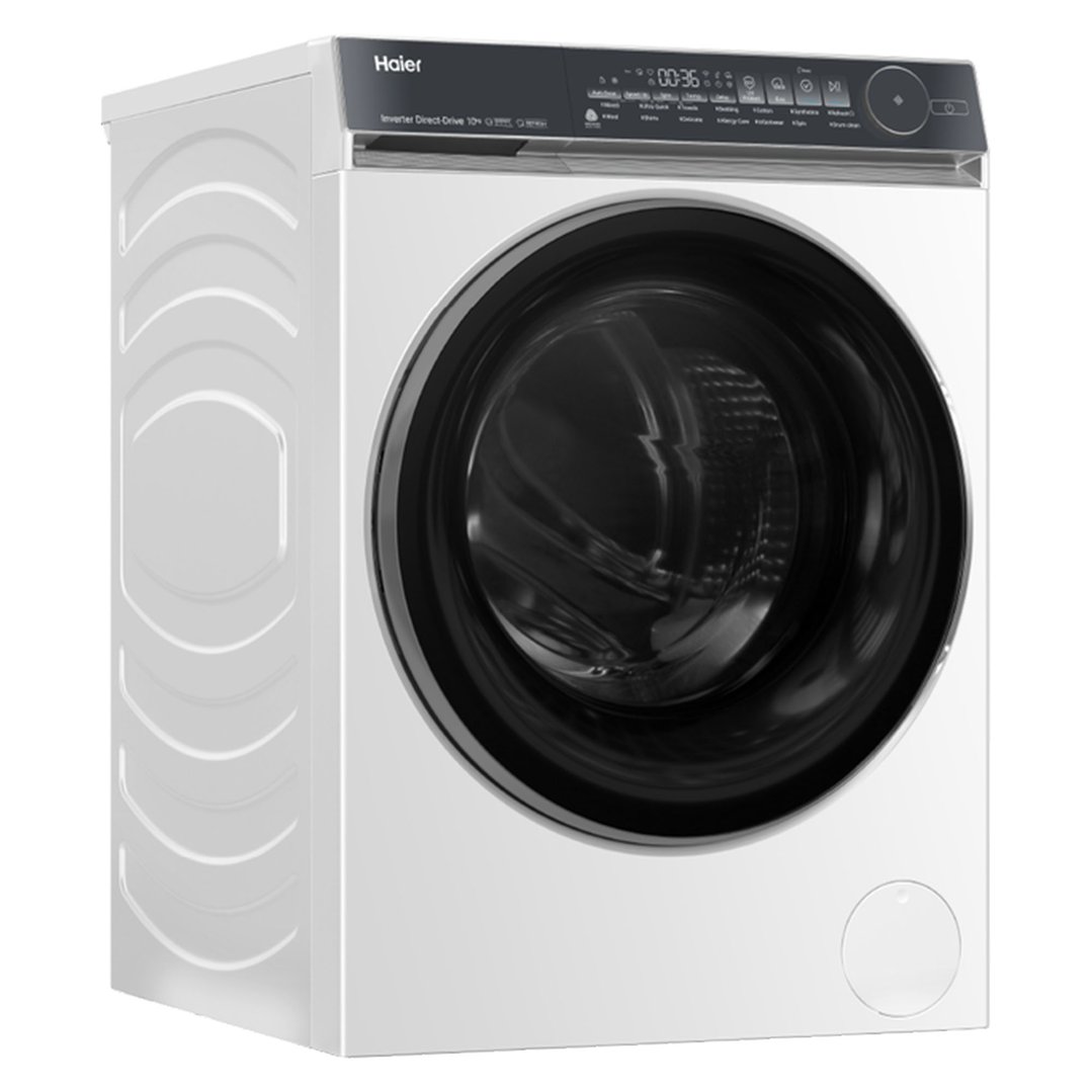 Haier 10kg 500 Series White Front Load Washing Machine HWF10NW1
