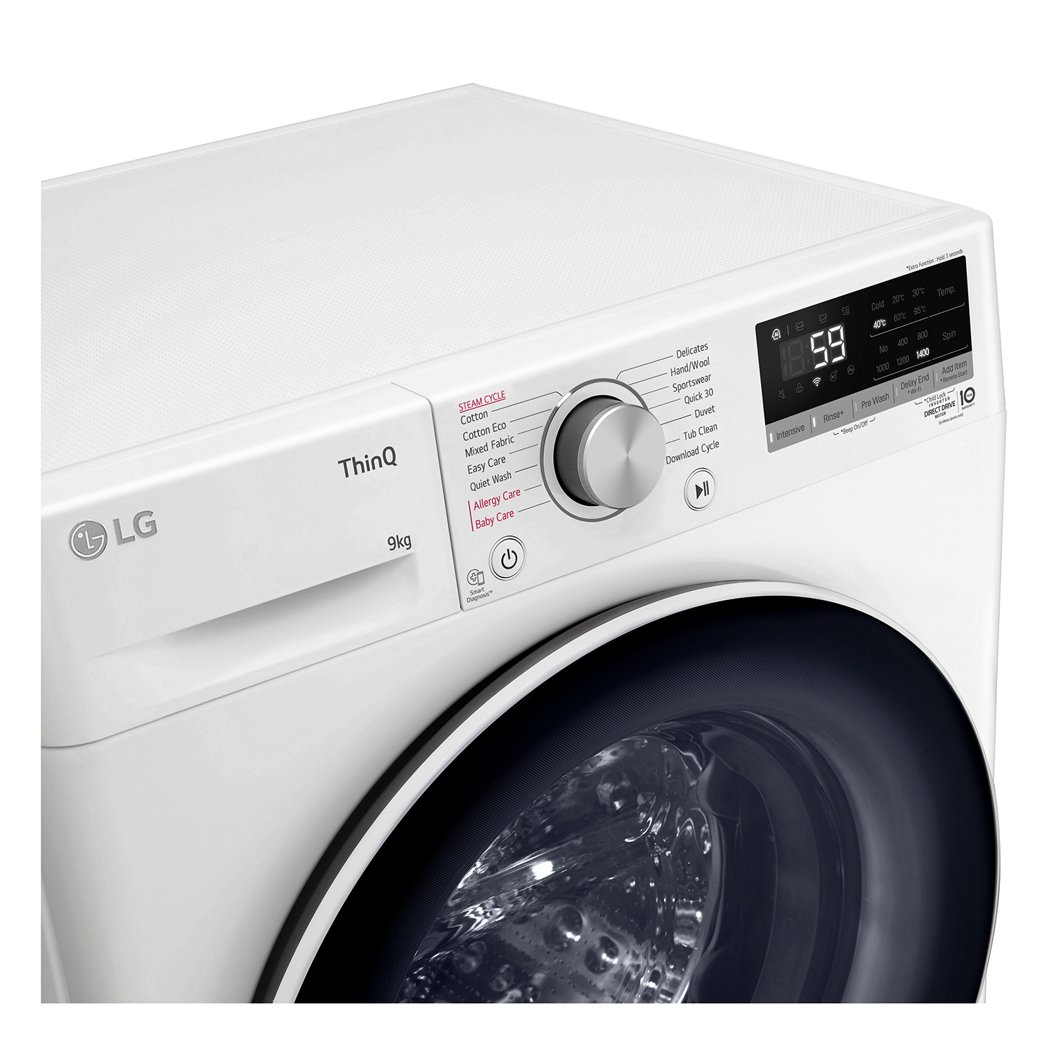 LG 9kg Front Load Washing Machine WV51409W