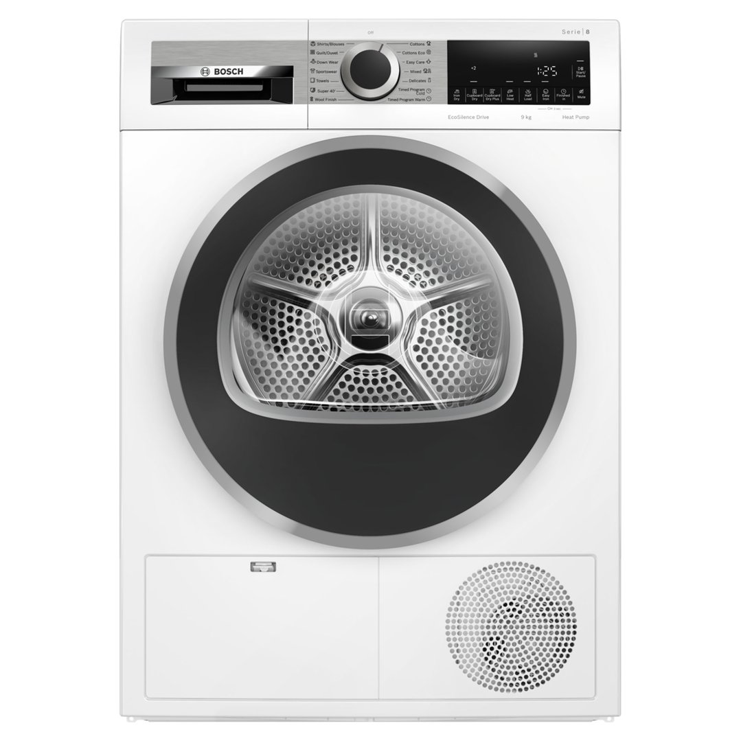 Bosch Series 8 Heat Pump Tumble Dryer 9 kg WQG24201AU Buy Online with