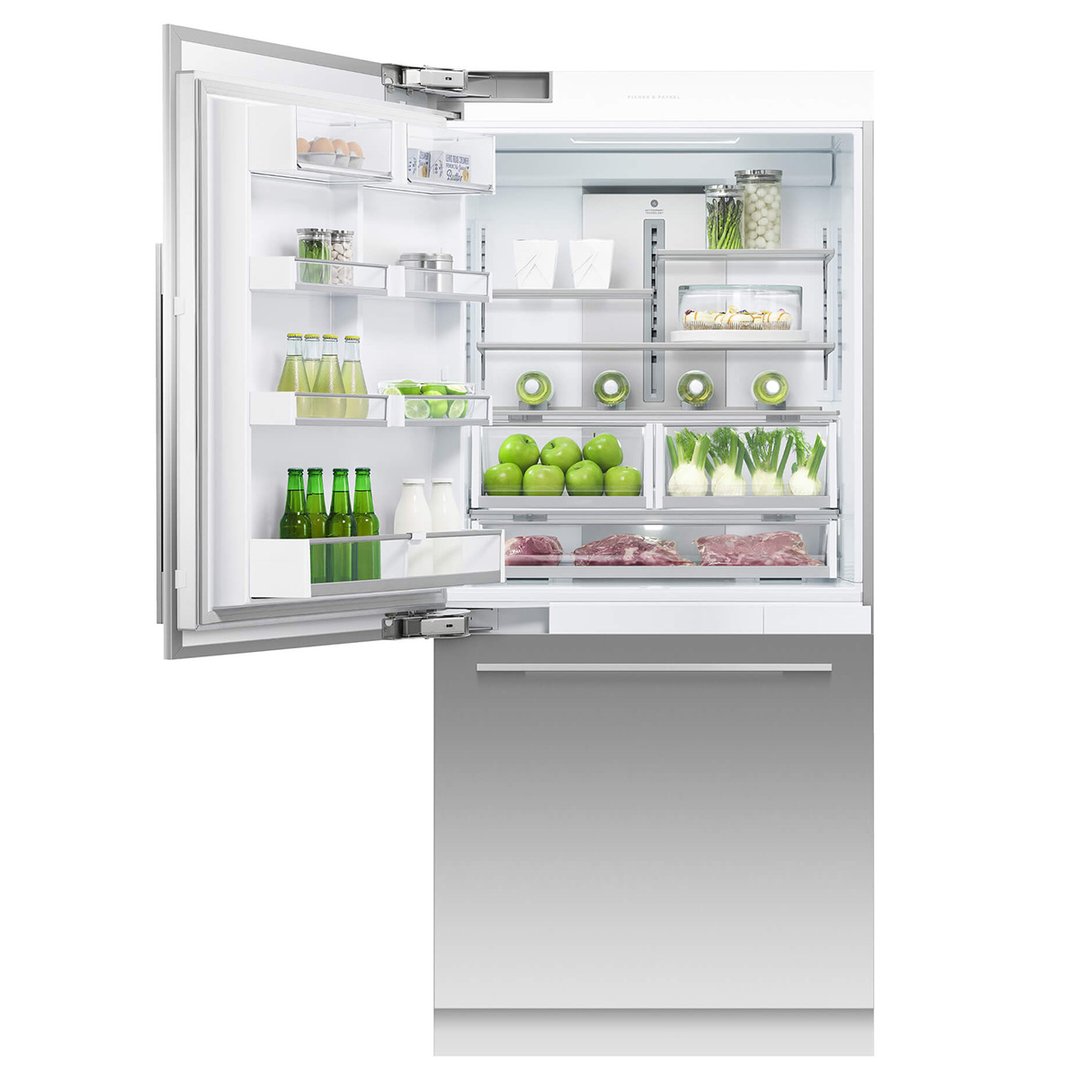 Fisher & Paykel Series 7 Integrated Refrigerator Freezer, 90.6cm, Ice RS9120WLJ1