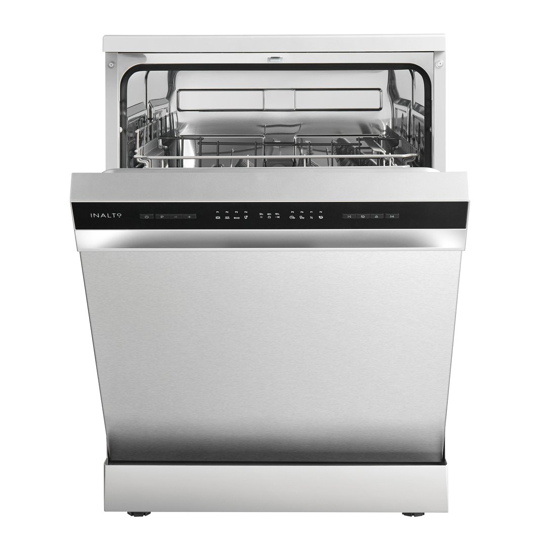 Inalto 14 Place, 60cm Freestanding Dishwasher, Stainless Steel IDW6014S