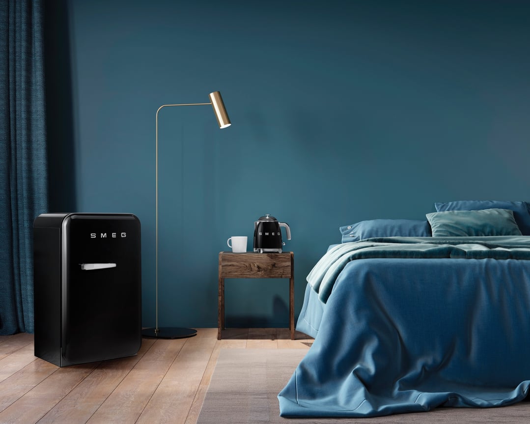 Smeg Mini Kettle 50's Retro Style - Black KLF05BLAU