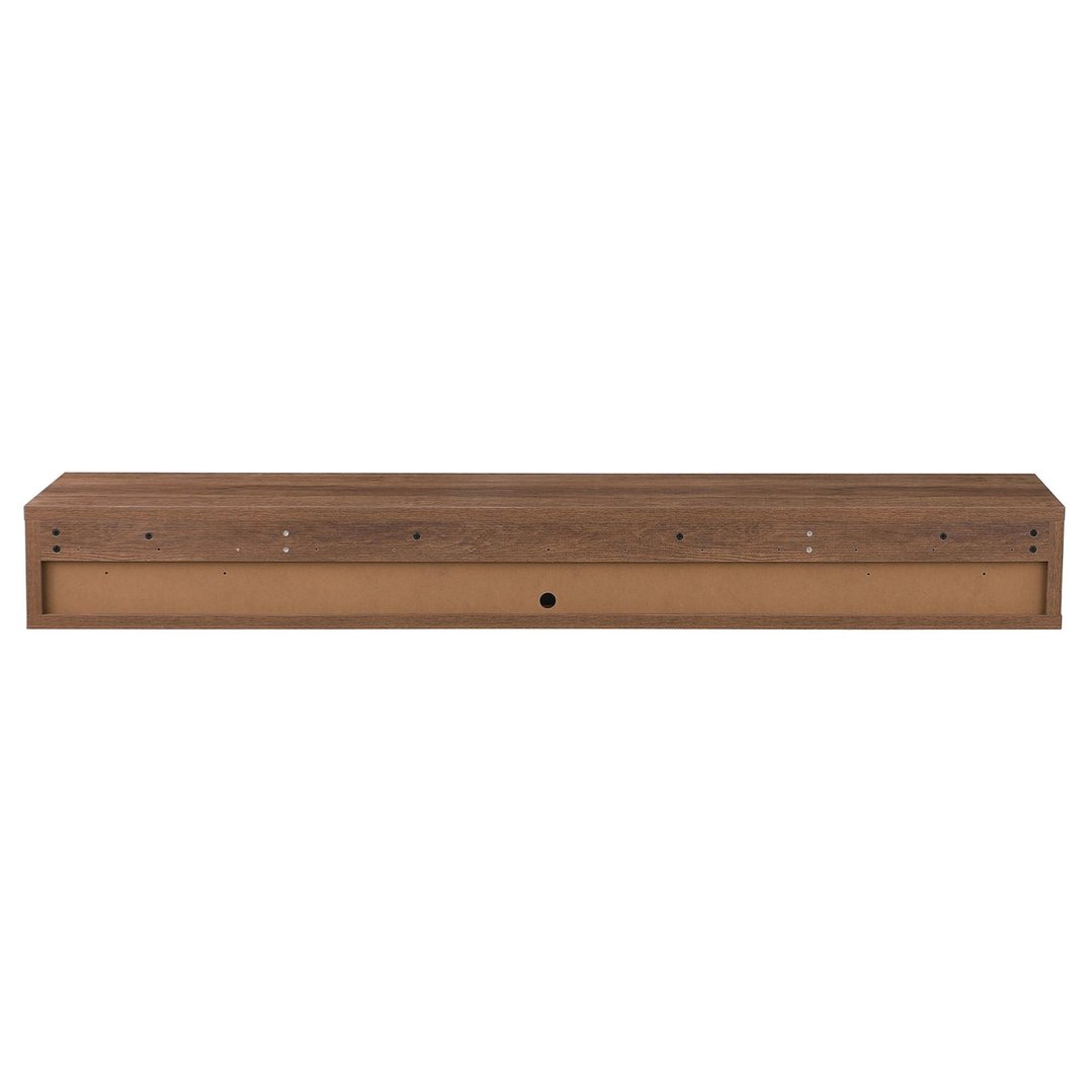 Criterion Air Wall Mount Entertainment Unit 2000mm Dark Oak Shelf AIR2000DO