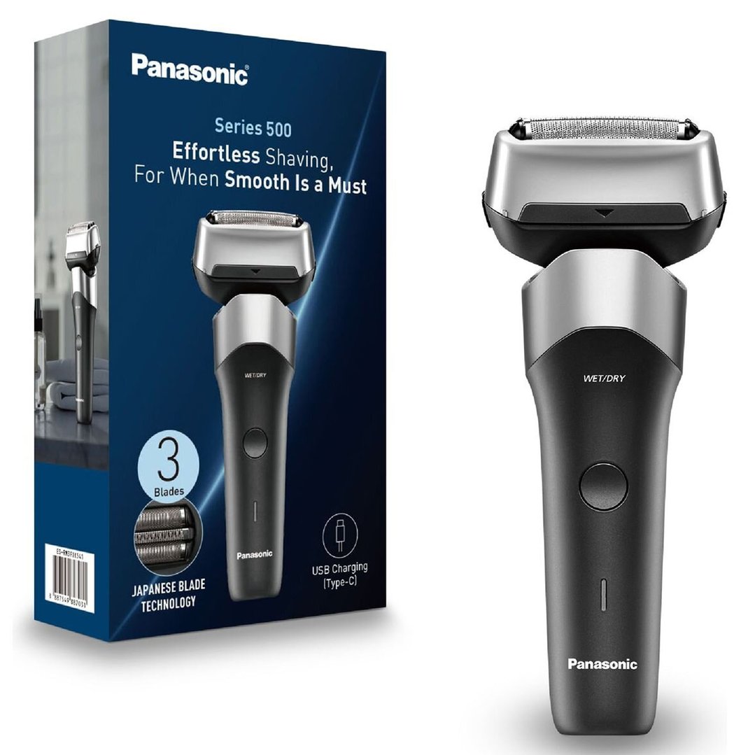 Panasonic Series 500 3-Blade Electric Shaver Black ES-RM3FXK541