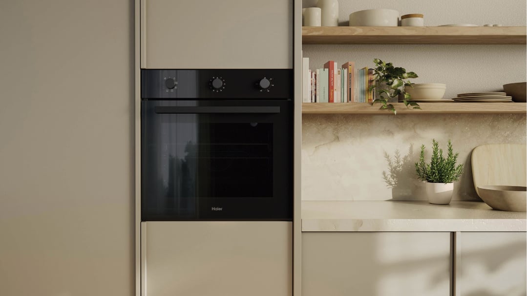 Haier 60cm 300 Series Built-in Oven, 7 Function HWO60S7MB5