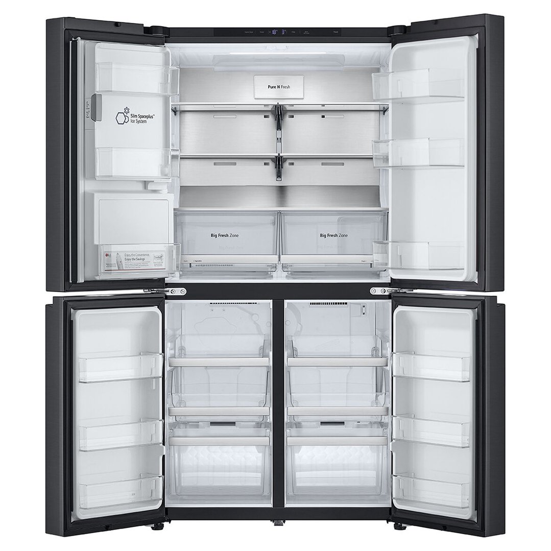 LG 637L French Door Fridge in Matte Black Finish GF-L700MBL