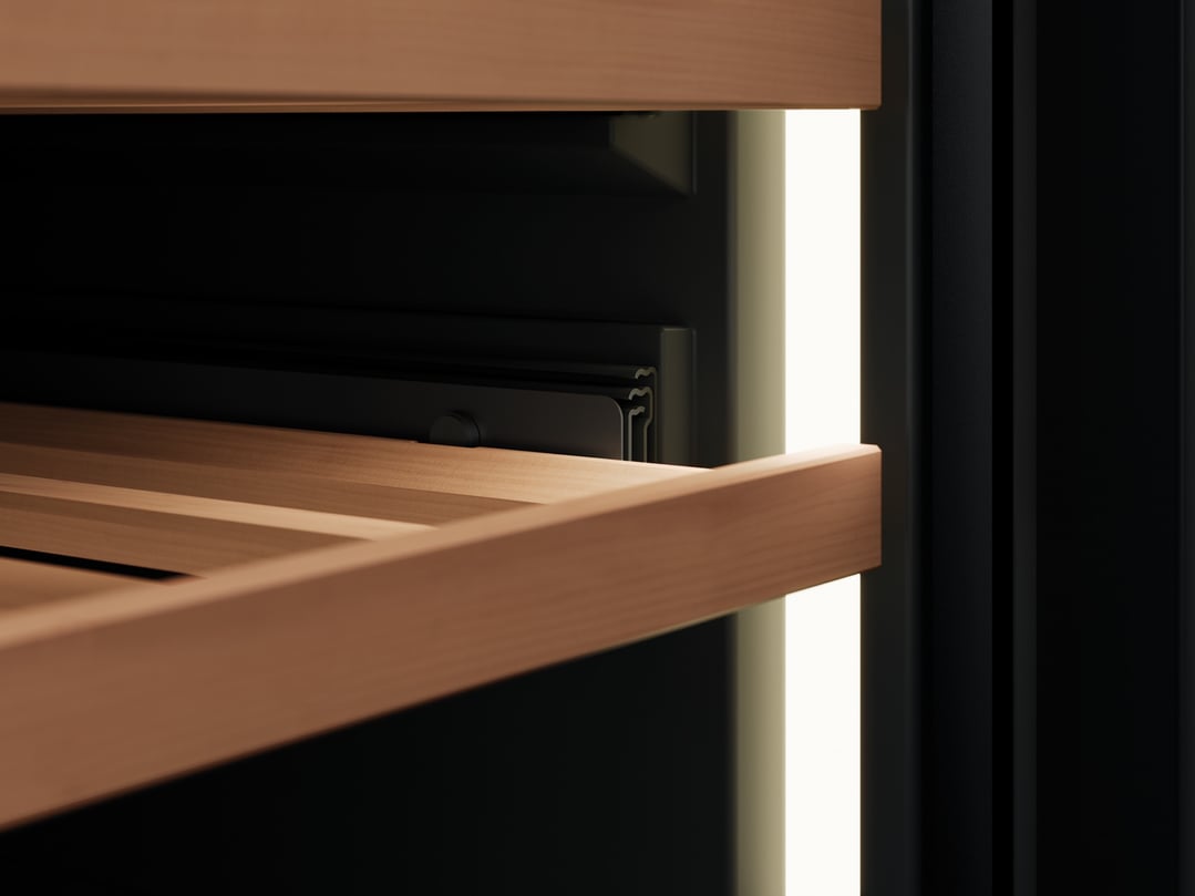Vintec 41-Bottle Single Zone Wine Cabinet VWS820SCB-X