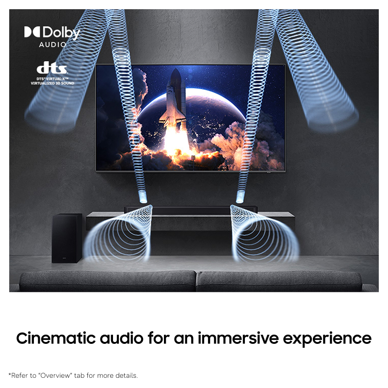 Samsung Q-series Soundbar HW-Q600H 3.1.2 ch Subwoofer (2026) HW-Q600H/XY