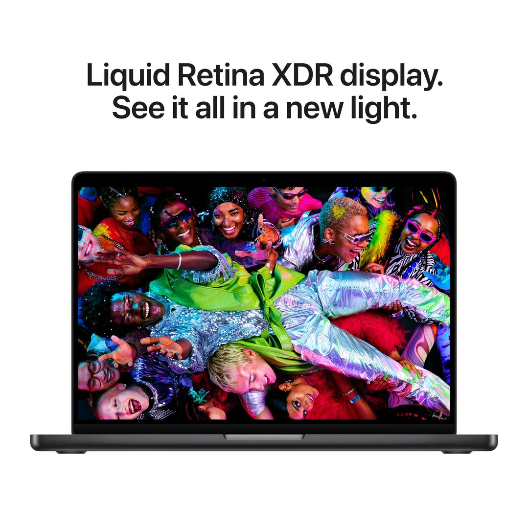 Apple 14" MacBook Pro M5 chip with 10‑core CPU and 10‑core GPU, 32GB, 1TB SSD - Space Black MJ3D4X/A