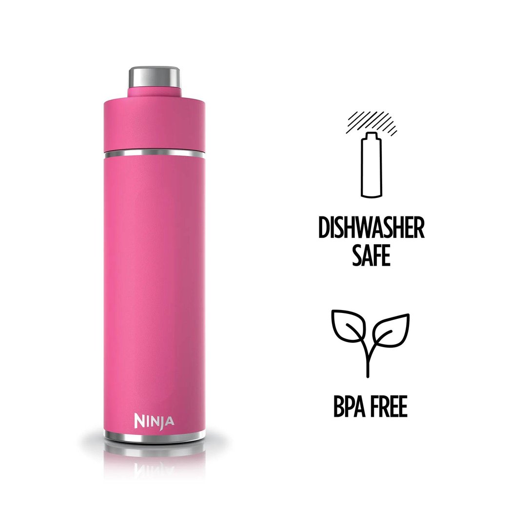 Ninja Thirsti 828ml Travel Bottle - Pink DW2801BP