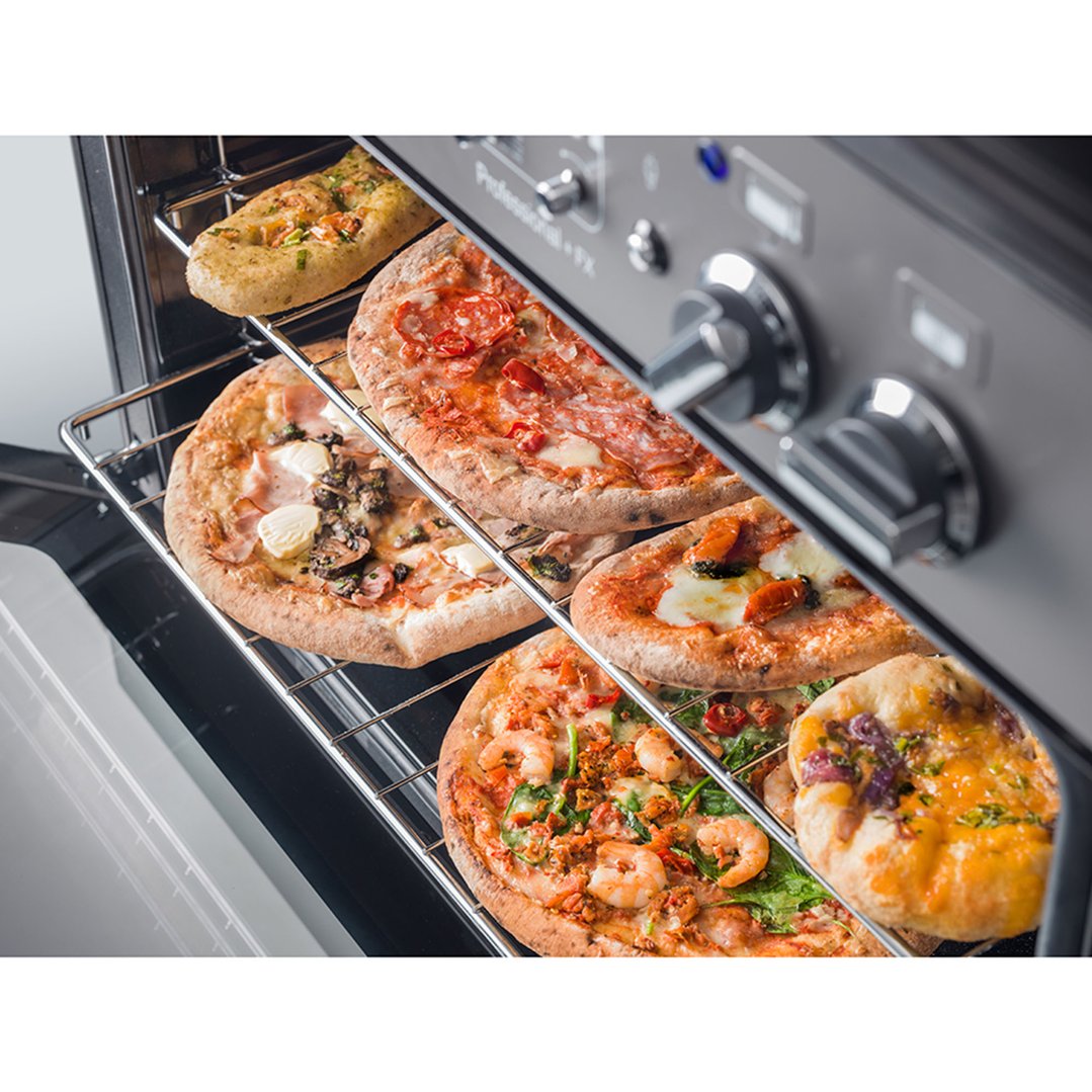 Falcon Professional+ FX 90CM Dual Fuel Range Cooker Slate/Chrome PROP90FXDFSLCH