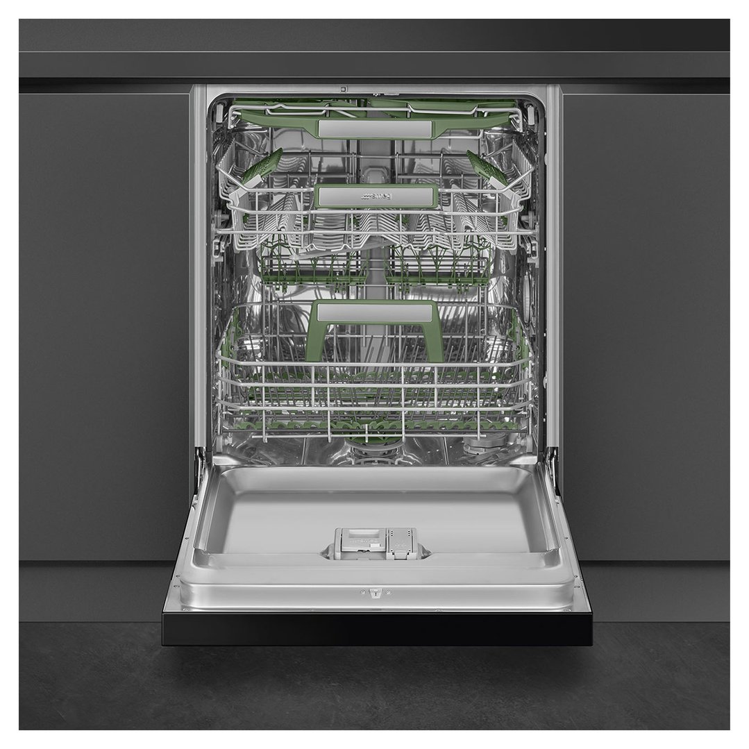 Smeg 60cm Universale Aesthetic Underbench Dishwasher - Black DAU6335DB4