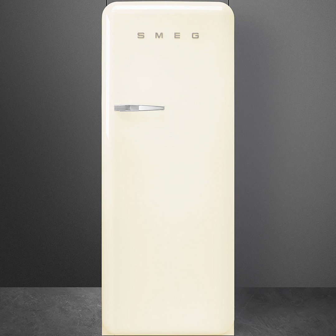 Smeg FAB 28 50’S Style Retro Refrigerator, Right Hand - Cream FAB28RCR5AU