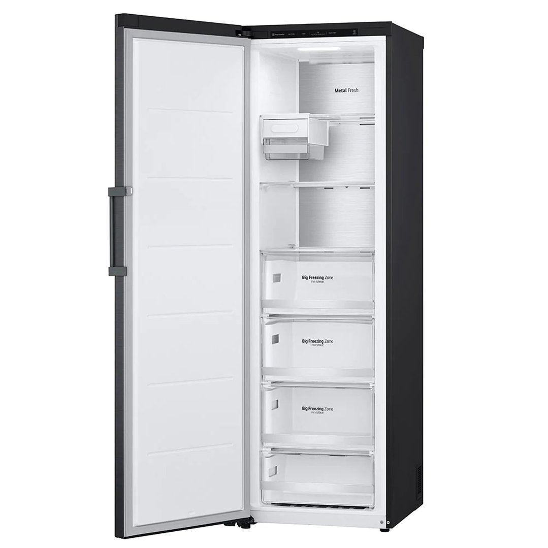 LG 324L Single door freezer in Matte Black GP-F324MBL