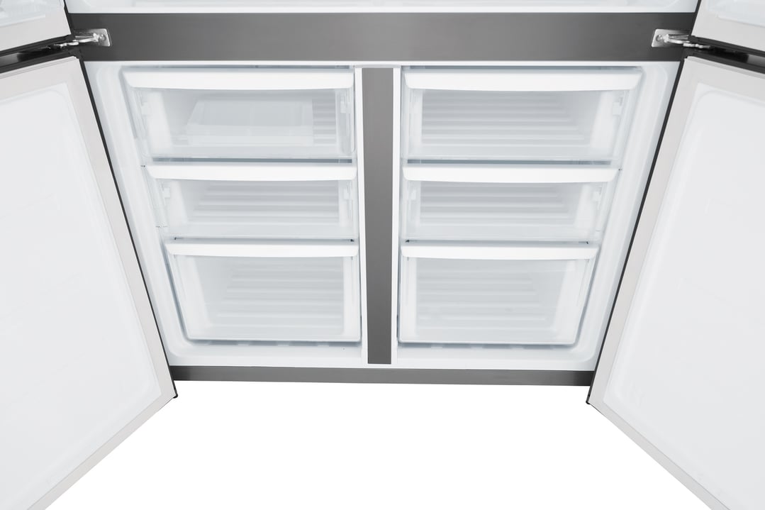 Westinghouse 564L Quad Door Fridge - Matte Charcoal Black WQE5600BB