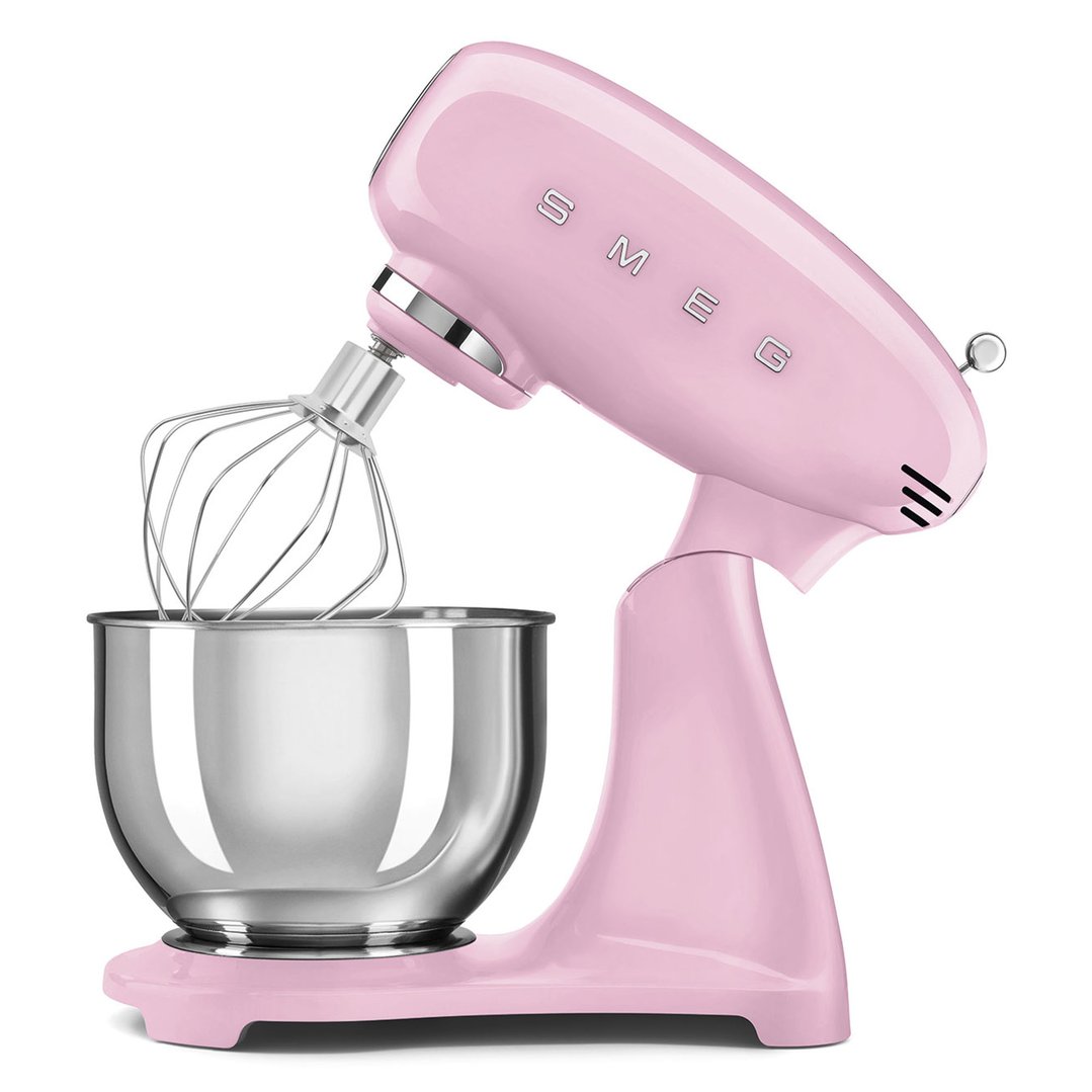 Smeg 50's Style Retro Stand Mixer - Pink SMF05PKAU