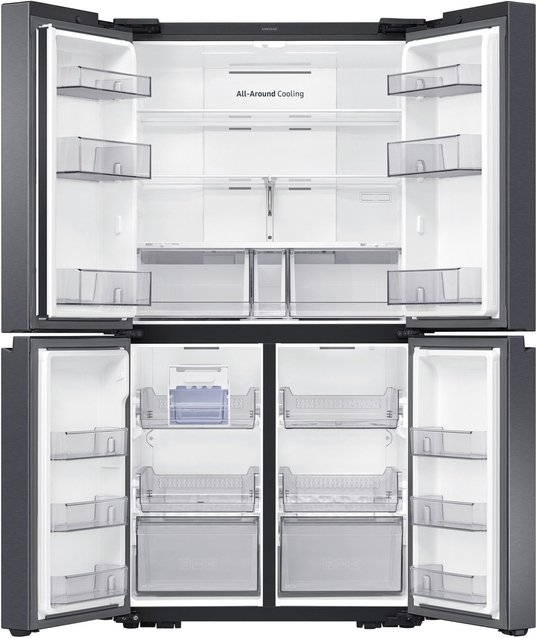 Samsung 649L 4-Door French Door Refrigerator - Black SRF7100B