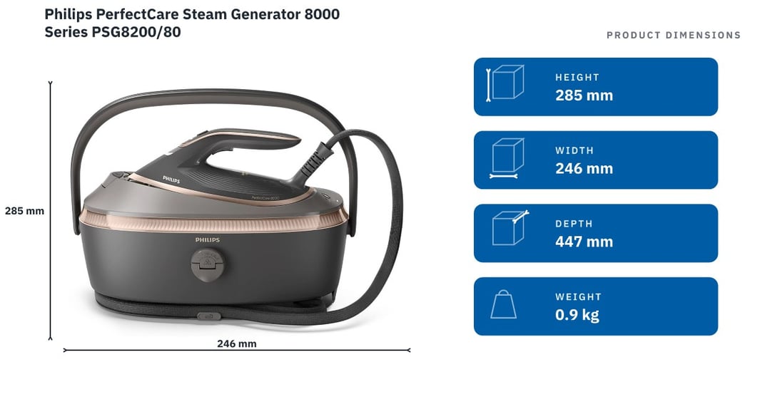 Philips PerfectCare Steam Generator 8000 Series PSG8200/80