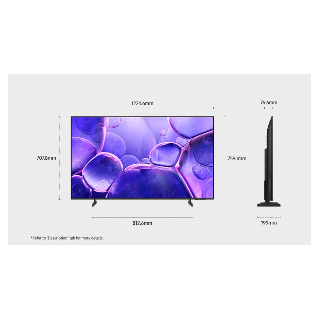 Samsung 55" U8500F Crystal UHD 4K Smart TV 2025 UA55U8500FWXXY